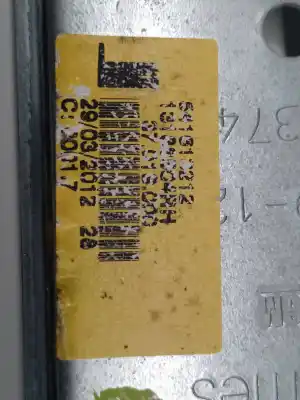 Second-hand car spare part rear right window regulator for opel corsa d color edition 120 cv / 88 kw oem iam references 5140106  