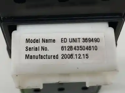 Second-hand car spare part left front power window switch for kia cee´d active oem iam references 935701h120  