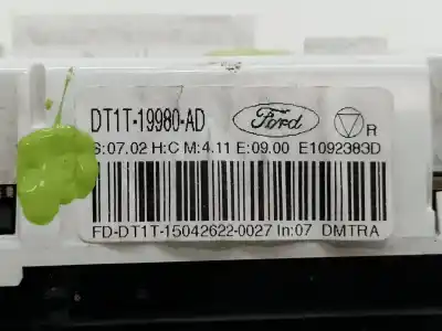 Автозапчасти б/у отопление / кондиционирование воздуха за ford transit connect furgon 200 l1 ambiente 101 cv / 74 kw ссылки oem iam 2010115  dt1t19980ad