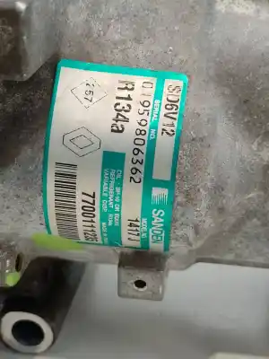 Автозапчасти б/у компрессор кондиционера воздуха за renault kangoo (f/kc0) kangoo ссылки oem iam 7700111235  