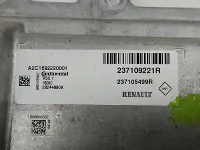 Peça sobressalente para automóvel em segunda mão centralina do motor por dacia sandero * referências oem iam 237109221r a2c1692220001 237105499r