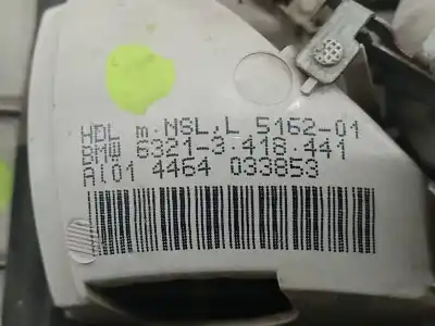 Peça sobressalente para automóvel em segunda mão farolim interior traseiro esquerdo por bmw x3 (e83) 3.0d referências oem iam 63213418441  