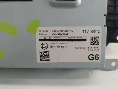 Second-hand car spare part multifunction display for honda cr-v iv (rm_) 1.6 i-dtec (re6) oem iam references 39710t1vg612m1 39710t1vg612m1 39710t1vg612m1