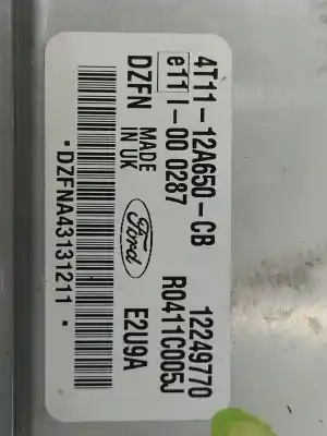 Pezzo di ricambio per auto di seconda mano CONTROLLARE UNITÀ DI CONTROLLO per FORD TRANSIT CONNECT (TC7)  Riferimenti OEM IAM 4T1112A650CB R0411C005J 
