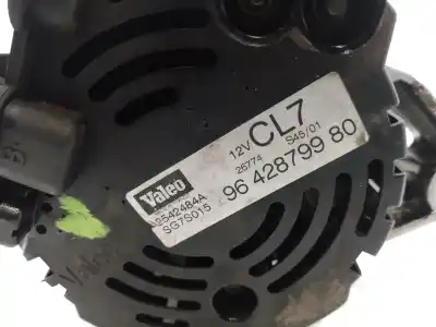 Pièce détachée automobile d'occasion ALTERNATEUR pour PEUGEOT 206 BERLINA  Références OEM IAM 9642879980 2542484A SG7S015