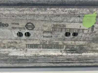 Peça sobressalente para automóvel em segunda mão INTERCOOLER por NISSAN NV 200 (M20)  Referências OEM IAM 144619U20A 144619U20A 144619U20A