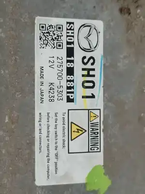Автозапчастина б/у перевір блоку управління для mazda cx-5 (ke, gh) 2.2 d awd (ke2aw) посилання на oem iam sh0118881p sh0118881p sh0118881p