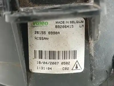 Gebrauchtes Autoersatzteil NEBELSCHEINWERFER LINKS zum NISSAN ALMERA (N16/E)  OEM-IAM-Referenzen 89206415 89206415 89206415