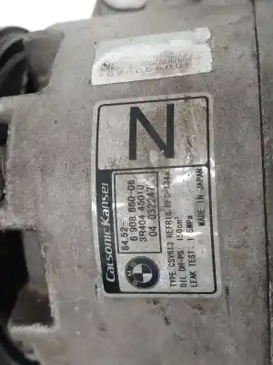 Second-hand car spare part air conditioning compressor for bmw 3 compact (e46) 318 ti oem iam references 690866006 690866006 690866006