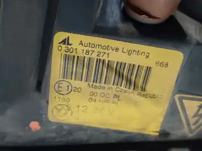 Second-hand car spare part Left Headlight for BMW 3 COMPACT (E46) 318 TI OEM IAM references 0301187271 0301187271 0301187271