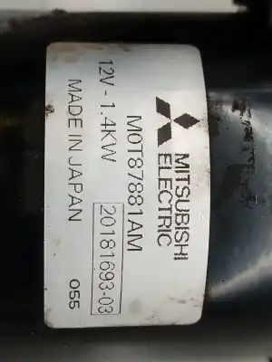 Second-hand car spare part starter motor for renault megane ii berlina 3p * oem iam references m0t87881am