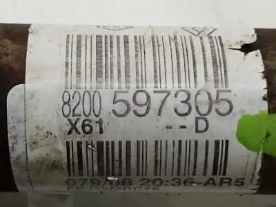 Автозапчастина б/у передня ліва трансмісія для renault kangoo (f/kc0) * посилання на oem iam 8200597305 8200597305 8200597305