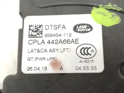 Second-hand car spare part trunk lock for jaguar i-pace first edition oem iam references cpla442a66ae cpla442a66ae cpla442a66ae