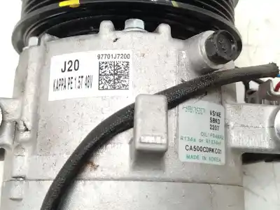 Автозапчасти б/у компрессор кондиционера воздуха за kia xceed (cd) 1.5 t-gdi mhev ссылки oem iam 97701j7200 97701j7200 97701j7200