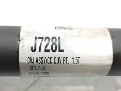 Автозапчасти б/у передняя левая трансмиссия за kia xceed (cd) 1.5 t-gdi mhev ссылки oem iam 49500j7280 49500j7280 49500j7280