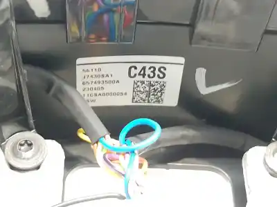 Second-hand car spare part steering wheel for kia xceed (cd) 1.5 t-gdi mhev oem iam references 56110j7430sa1 56110j7430sa1 56110j7430sa1