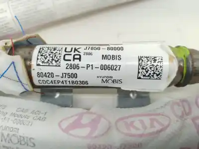 Автозапчасти б/у передняя правая подушка безопасности за kia xceed (cd) 1.5 t-gdi mhev ссылки oem iam 80420j7500 j785080000 