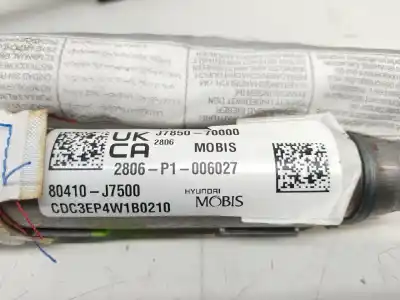 Автозапчастина б/у передня ліва подушка безпеки для kia xceed (cd) 1.5 t-gdi mhev посилання на oem iam 80410j7500 j785070000 
