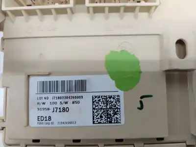 Second-hand car spare part fuse box unit for kia xceed (cd) 1.5 t-gdi mhev oem iam references 91958j7180 91958j7180 91958j7180