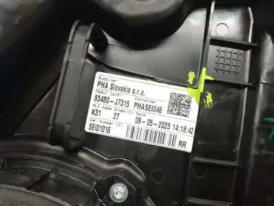 Second-hand car spare part rear right window regulator for kia xceed (cd) 1.5 t-gdi mhev oem iam references 83480j7315 83460j7025 