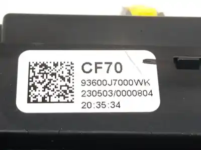 Автозапчасти б/у предупреждение за kia xceed (cd) 1.5 t-gdi mhev ссылки oem iam 93600j7000wk 93600j7000wk 41w3601110