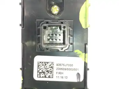 Автозапчасти б/у выключатель переднего правого окна за kia xceed (cd) 1.5 t-gdi mhev ссылки oem iam 93575j7000 93575j7000 93575j7000