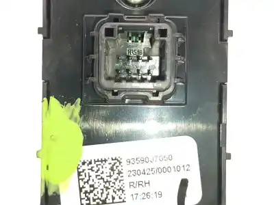 Second-hand car spare part rear right power window switch for kia xceed (cd) 1.5 t-gdi mhev oem iam references 93590j7050 93590j7050 93590j7050