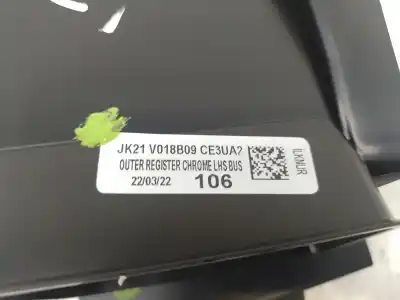 Peça sobressalente para automóvel em segunda mão grelha de ventilação tablier por ford tourneo custom v362 autobús (f3) 1.0 ecoboost phev referências oem iam jk21v018b09 jk21v018b09 jk21v018b09