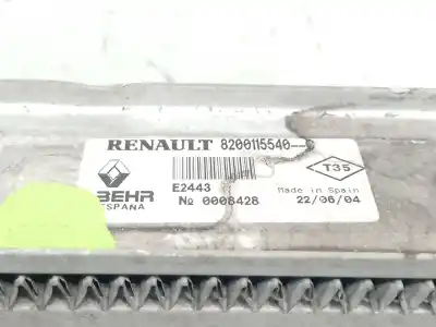 Pezzo di ricambio per auto di seconda mano intercooler per renault megane ii (bm0/1_, cm0/1_) 1.5 dci (bm02, bm13, bm2a, cm02, cm13) riferimenti oem iam 8200115540c 8200115540c 8200115540c