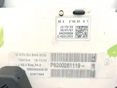 Peça sobressalente para automóvel em segunda mão quadrante por renault clio ii (bb_, cb_) 1.5 dci (b/cb07) referências oem iam 8200261119 8200261119 8200261119