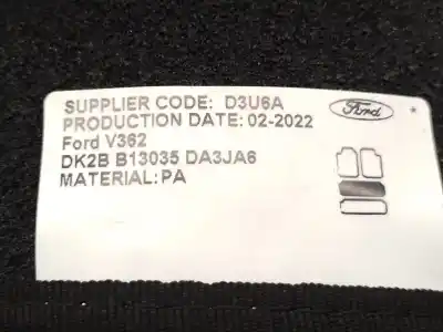 Pièce détachée automobile d'occasion tapis pour ford tourneo custom v362 autobús (f3) 1.0 ecoboost phev références oem iam dk2bb13035 dk2bb13035 dk2bb13035