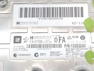 Second-hand car spare part ecu engine control for opel ampera (r12) ev 150 oem iam references 13353283 13353283 13353283