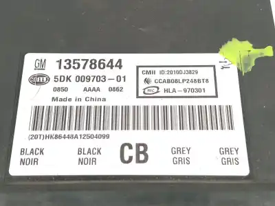 Second-hand car spare part ecu engine control for opel ampera (r12) ev 150 oem iam references 13578644 13578644 13578644