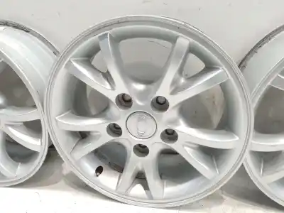 Pezzo di ricambio per auto di seconda mano set di cerchione in lega per ssangyong actyon sports i (qj) 2.0 xdi riferimenti oem iam 16x6.5jet43 16x6.5jet43 16x6.5jet43
