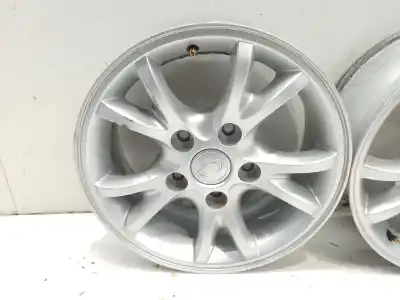 Pezzo di ricambio per auto di seconda mano set di cerchione in lega per ssangyong actyon sports i (qj) 2.0 xdi riferimenti oem iam 16x6.5jet43 16x6.5jet43 16x6.5jet43