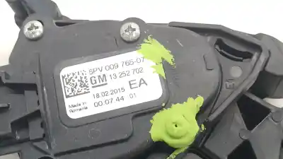 Автозапчастина б/у педальний потенціометр для opel astra j (p10) 1.6 cdti (68) посилання на oem iam 13252702 13252702 13252702