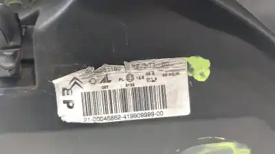 Second-hand car spare part left headlight for citroen c2 (jm_) 1.4 oem iam references 9642281180 9642281180 9642281180