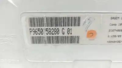 Peça sobressalente para automóvel em segunda mão quadrante por citroen c2 (jm_) 1.4 referências oem iam 9650758280 9650758280 9650758280