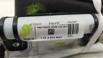 Second-hand car spare part front left curtain airbag for renault megane iii fastback (bz0/1_, b3_) 1.5 dci (bz09, bz0d, bz1w, bz29, bz14) oem iam references 985p15305r 985p15305r 985p15305r