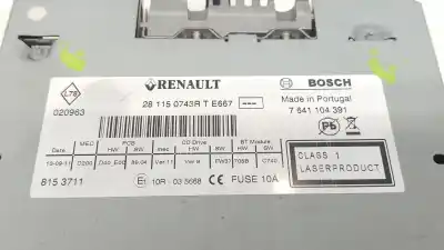 Pezzo di ricambio per auto di seconda mano impianto audio / radio cd per renault megane iii fastback (bz0/1_, b3_) 1.5 dci (bz09, bz0d, bz1w, bz29, bz14) riferimenti oem iam 281150743r 281150743r 281150743r Pezzo di ricambio per auto di seconda mano impianto audio / radio cd per renault megane iii fastback (bz0/1_, b3_) 1.5 dci (bz09, bz0d, bz1w, bz29, bz14) riferimenti oem iam 281150743r 281150743r 281150743r