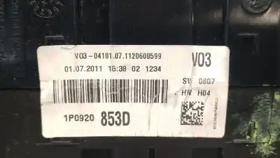 Peça sobressalente para automóvel em segunda mão quadrante por seat leon (1p1) 2.0 tdi 16v referências oem iam 1p0920853d 1p0920853d 1p0920853d