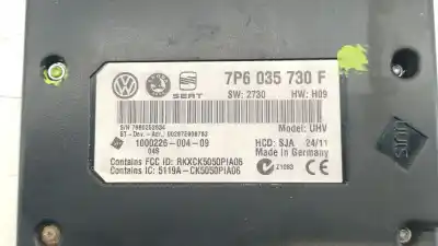 Pezzo di ricambio per auto di seconda mano modulo elettronico per seat leon (1p1) 2.0 tdi 16v riferimenti oem iam 7p6035730f 7p6035730f 7p6035730f
