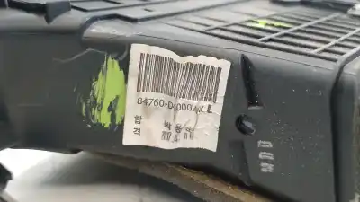 Peça sobressalente para automóvel em segunda mão grelha de ventilação tablier por kia optima (jf) 1.7 crdi referências oem iam 84760d4000wk 84760d4000wk 84760d4000wk