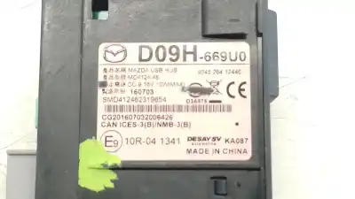 Автозапчастина б/у електронний модуль для mazda cx-5 (ke, gh) 2.2 d (ke2fw) посилання на oem iam d09h669u0 d09h669u0 d09h669u0