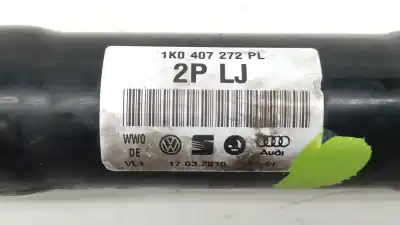 Peça sobressalente para automóvel em segunda mão transmissão dianteira direita por skoda superb ii (3t4) 1.8 tsi 4x4 referências oem iam 1k0407272pl 1k0407272pl 1k0407272pl