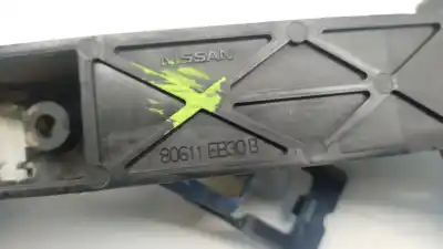 Автозапчасти б/у задняя левая наружная ручка за nissan qashqai / qashqai +2 i (j10, nj10, jj10e) 1.5 dci ссылки oem iam 80611eb30b 80611eb30b 80611eb30b