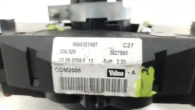 Pièce détachée automobile d'occasion commutateur multifonctions pour peugeot 207/207+ (wa_, wc_) 1.6 hdi références oem iam 96657274xt 96657274xt 96657274xt