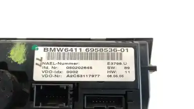 Peça sobressalente para automóvel em segunda mão comando de sofagem (chauffage / ar condicionado) por bmw 3 (e90) 320 i referências oem iam 695853601 695853601 695853601