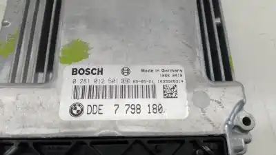 Peça sobressalente para automóvel em segunda mão centralina do motor por bmw 3 (e90) 320 i referências oem iam dde7798180 0281012501 