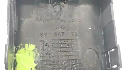 Автозапчастина б/у передній правий віконний вимикач для skoda fabia iii (nj3) 1.0 tsi посилання на oem iam 6v0959855 6v0959855 6v0959855
